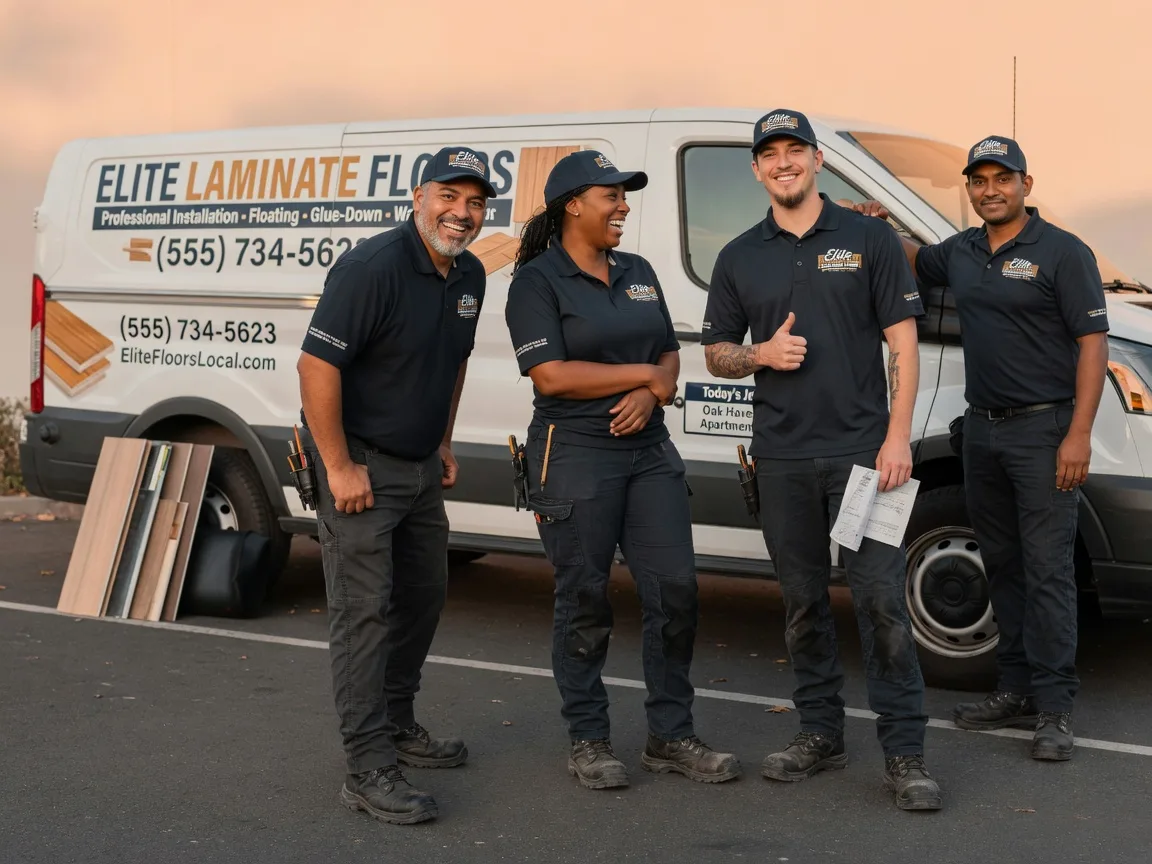 Laminate flooring installation company in Red Hill, PA